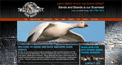 Desktop Screenshot of gooseandducksmackers.com